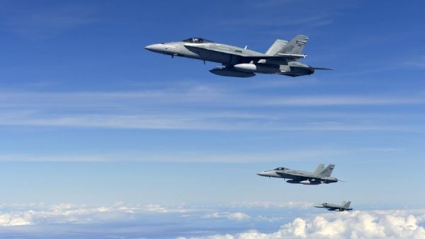 В Финляндии сообщили о запросе Украины на истребители F/A-18 Hornet<br />

