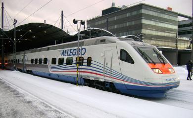 Финляндия не сможет передать поезда Allegro Украине